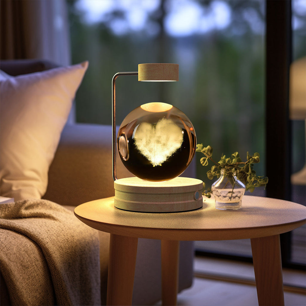Crystal Ball Cosmic Indoor Night Light