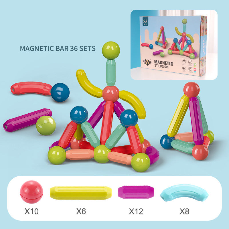 Magnetic Building Blocks