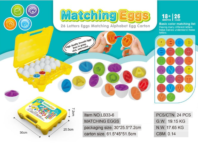 Montessori Egg Toy Set
