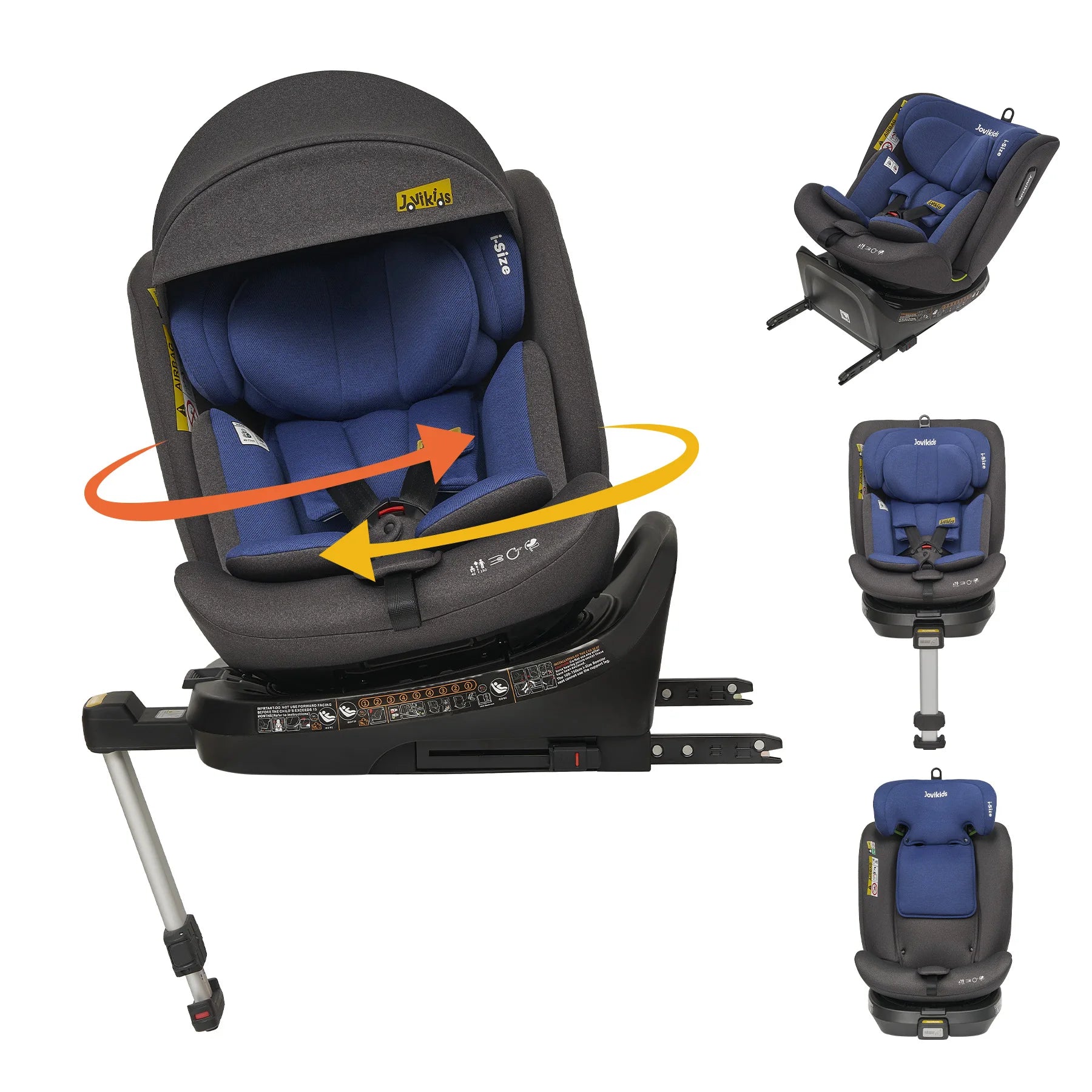360° Swivel Baby Car Seat