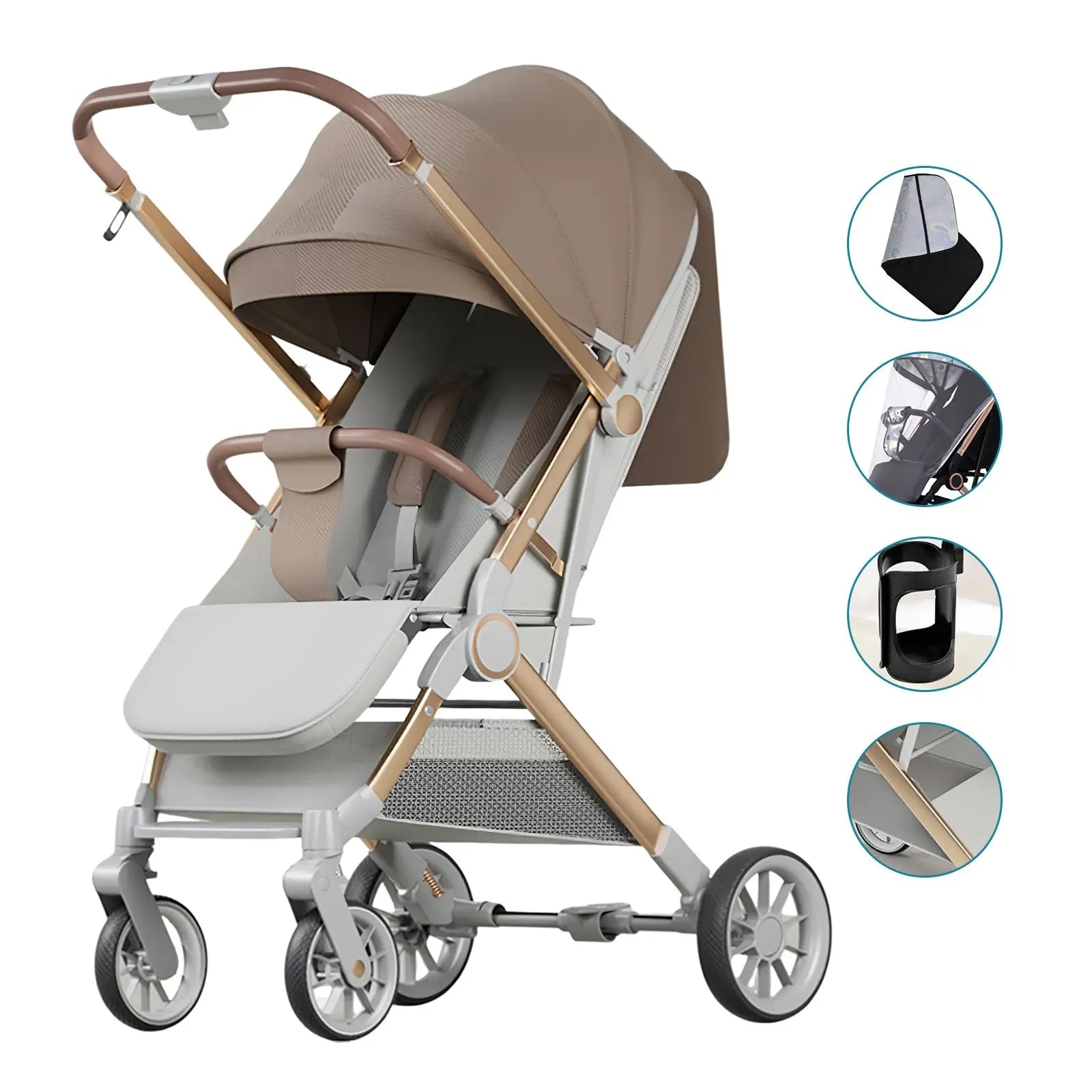 Carriage,Bi-directional baby stroller