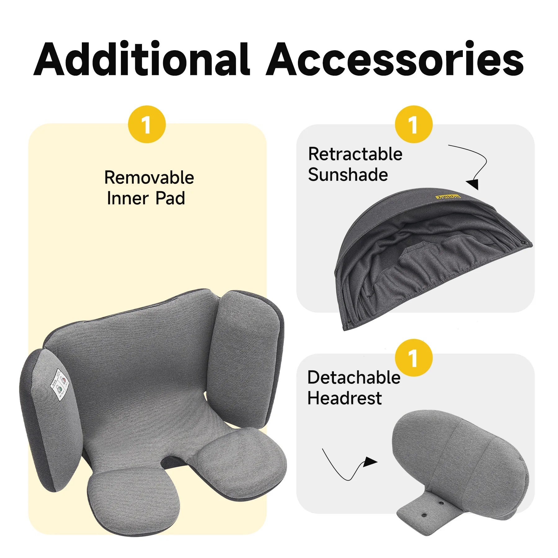 360° Swivel Baby Car Seat