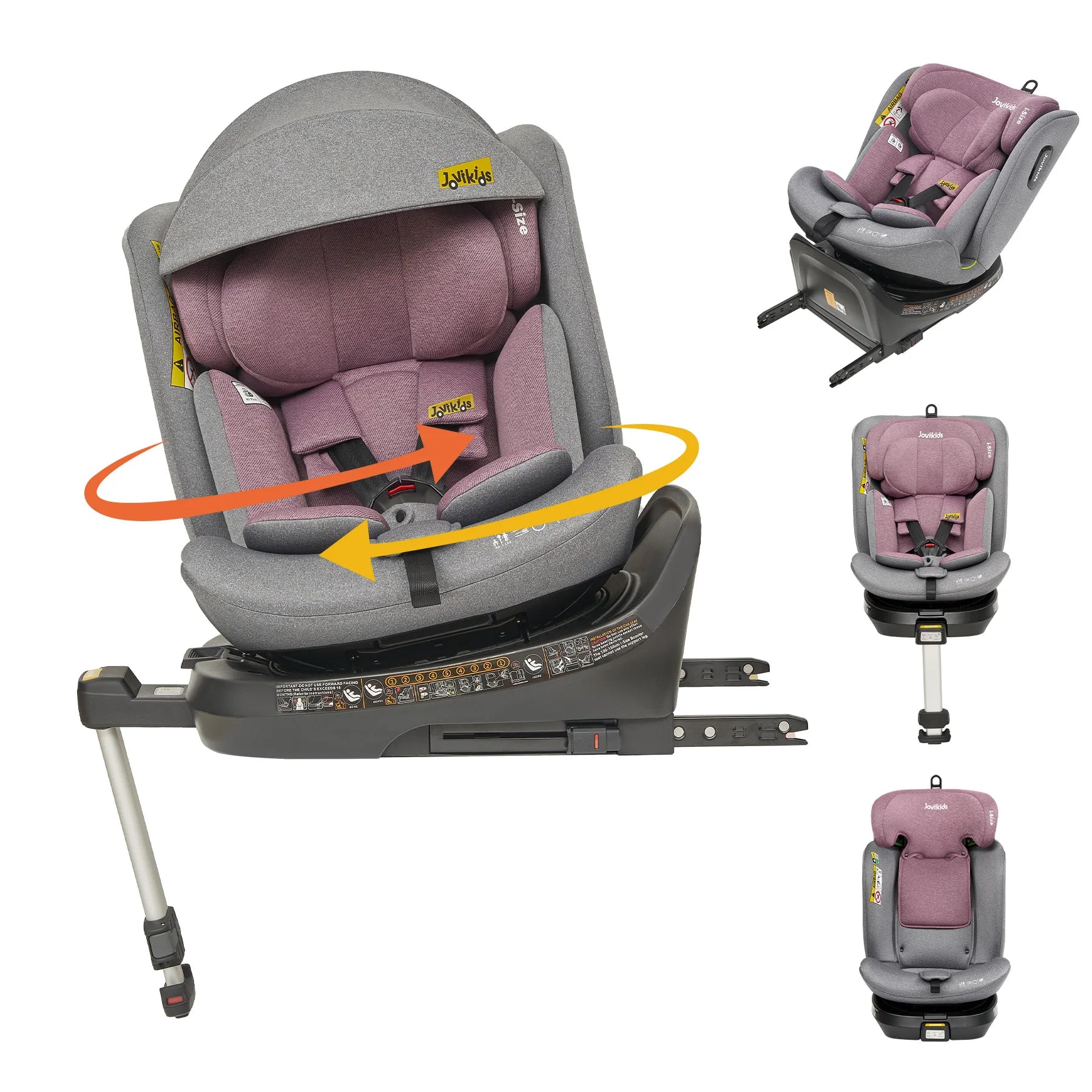 360° Swivel Baby Car Seat