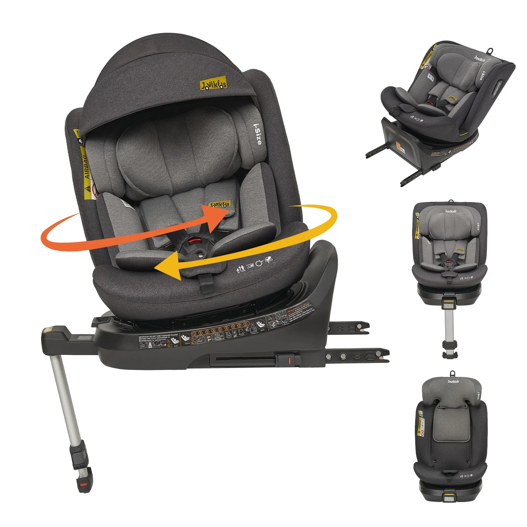 360° Swivel Baby Car Seat