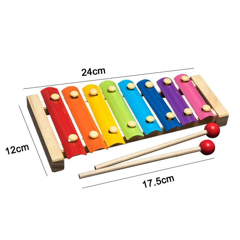 Montessori 3D Wooden Early Learning Baby Toys