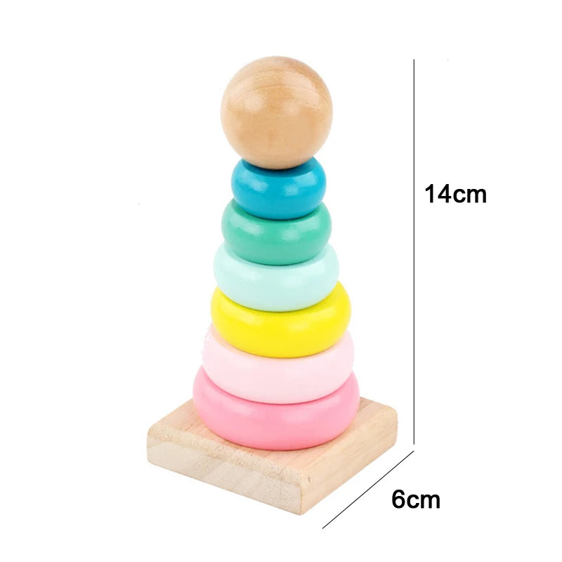 Montessori 3D Wooden Early Learning Baby Toys