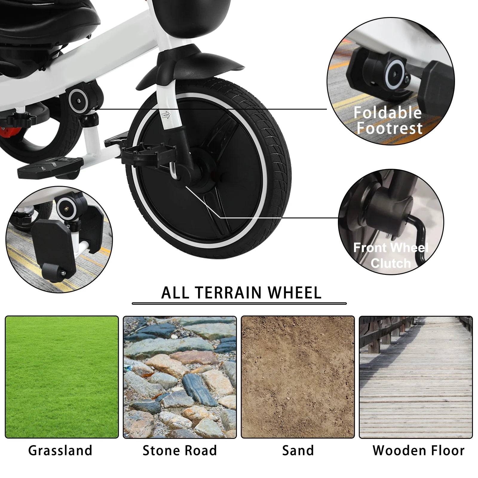 Baby Stroller Tricycle