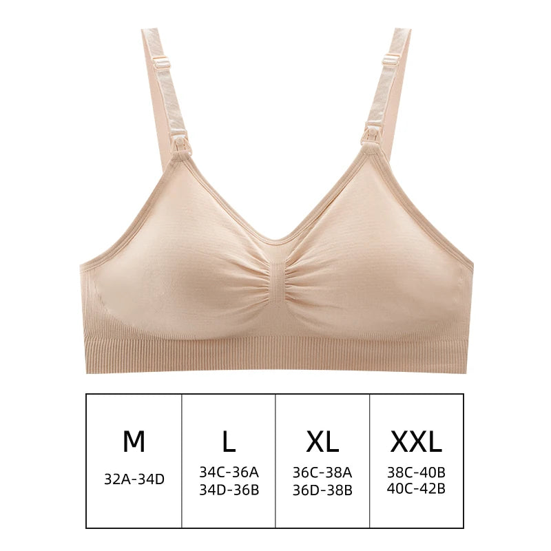 Hand Free Pumping Nursing Bra