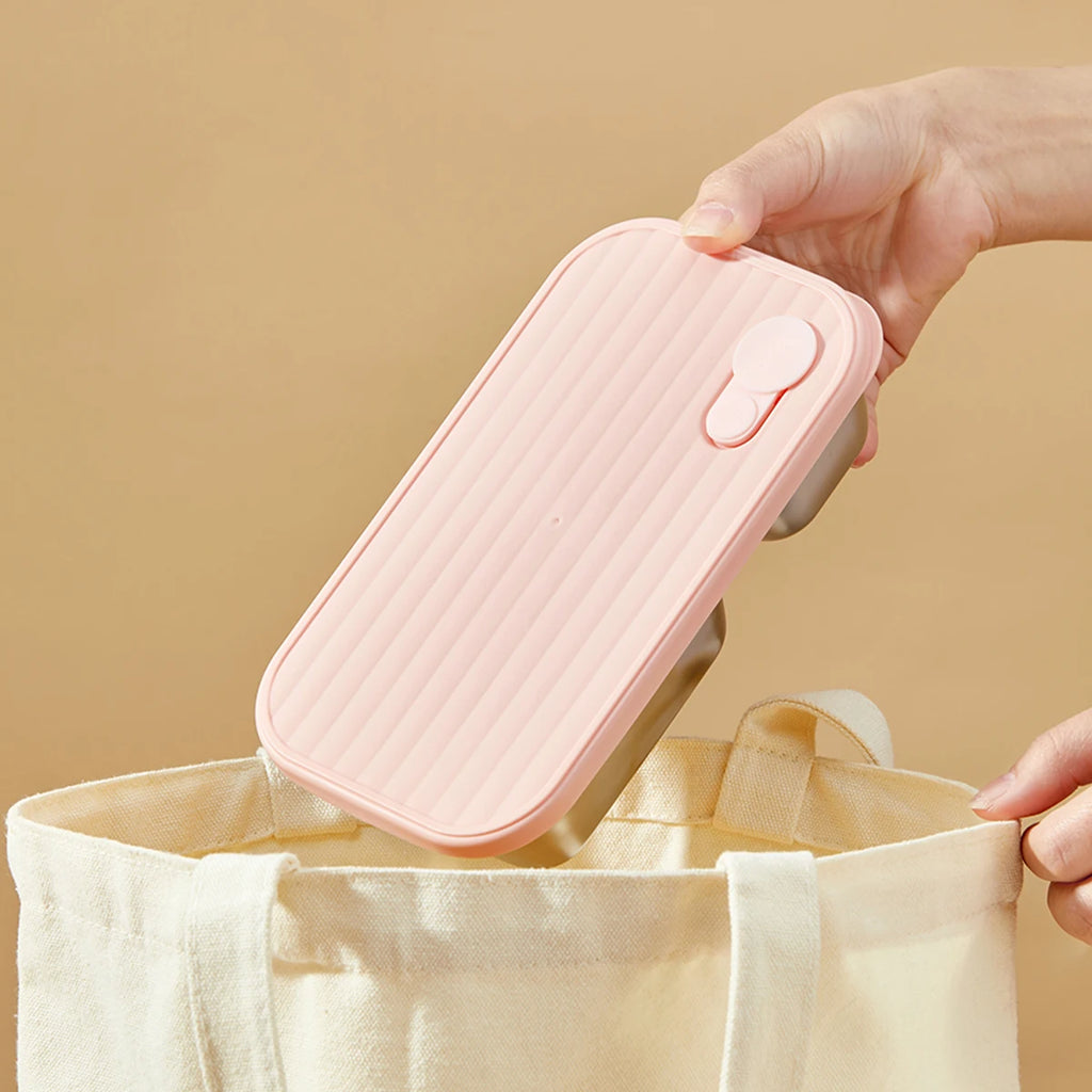 Portable Stainless Steel Lunch Box