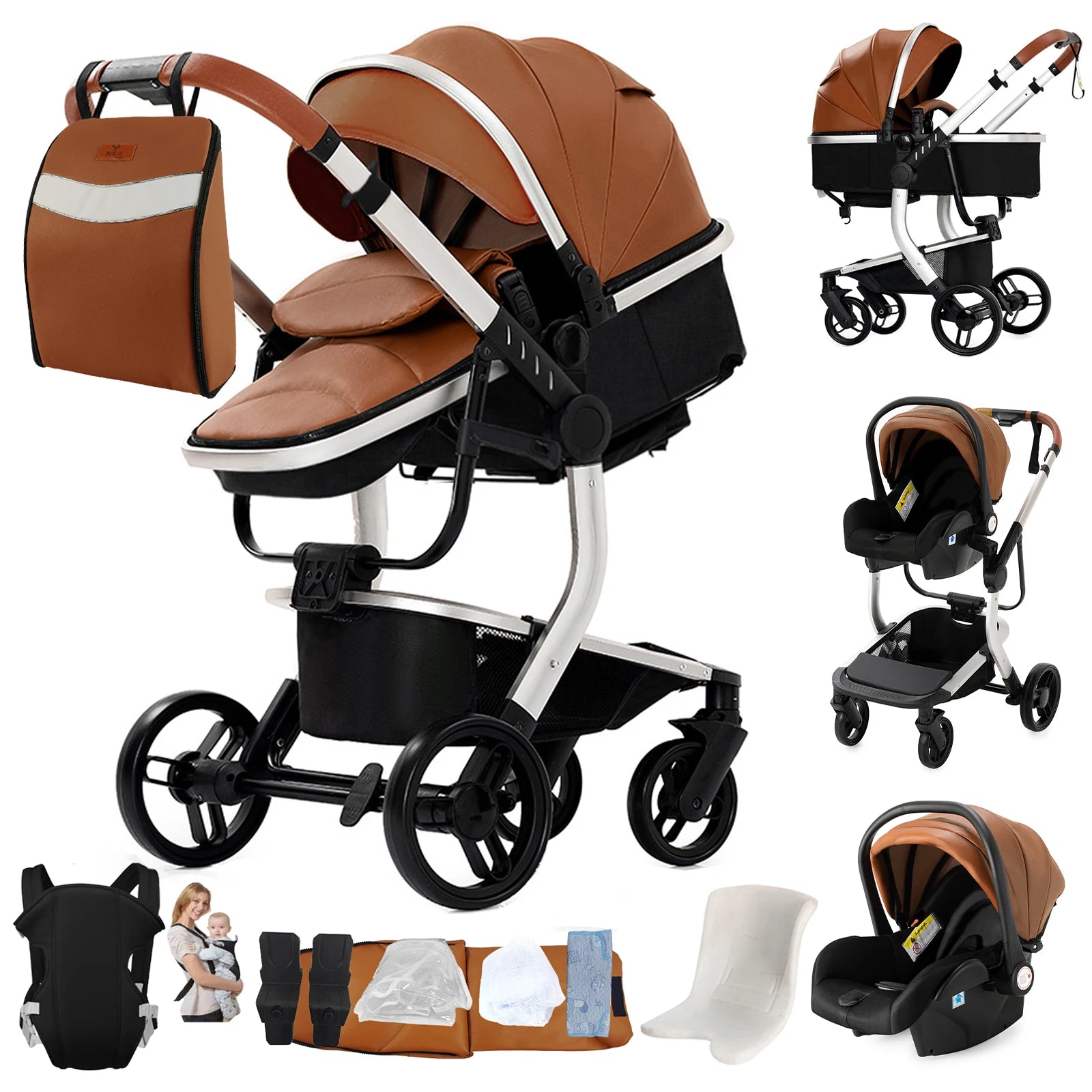 3 in 1 Baby stroller