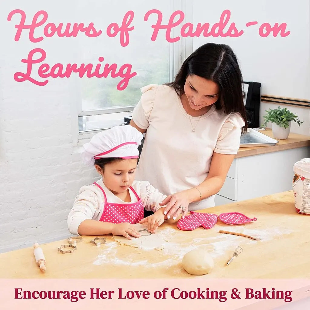 11PCS Kids Cooking Baking Set Chef Set