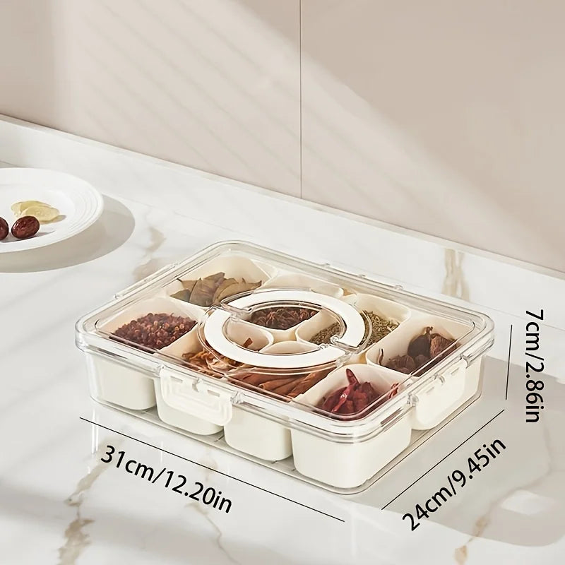 4Grid /8 Grid Snack Box Container