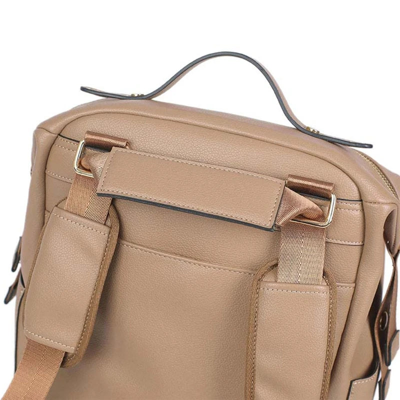 Multifunction Leather Diaper Bags