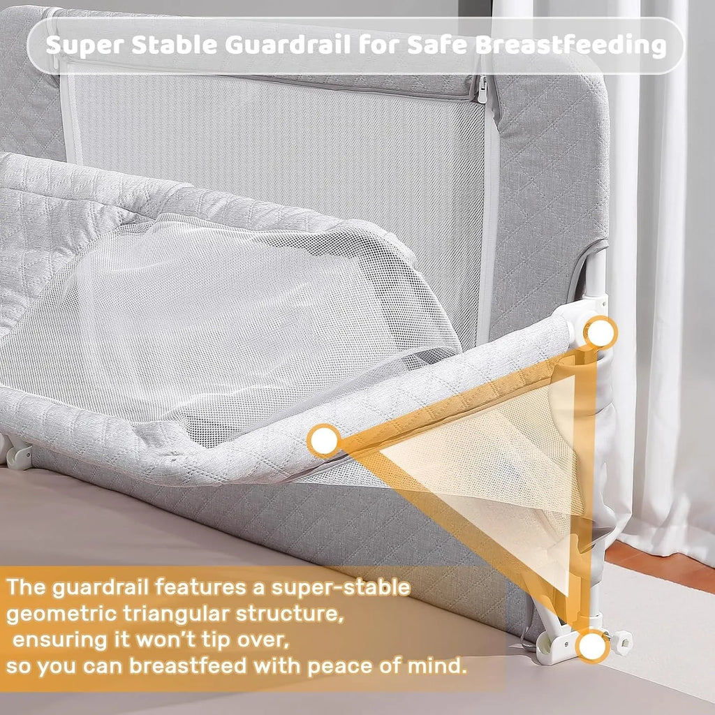 3-in-1 Foldable Baby Crib