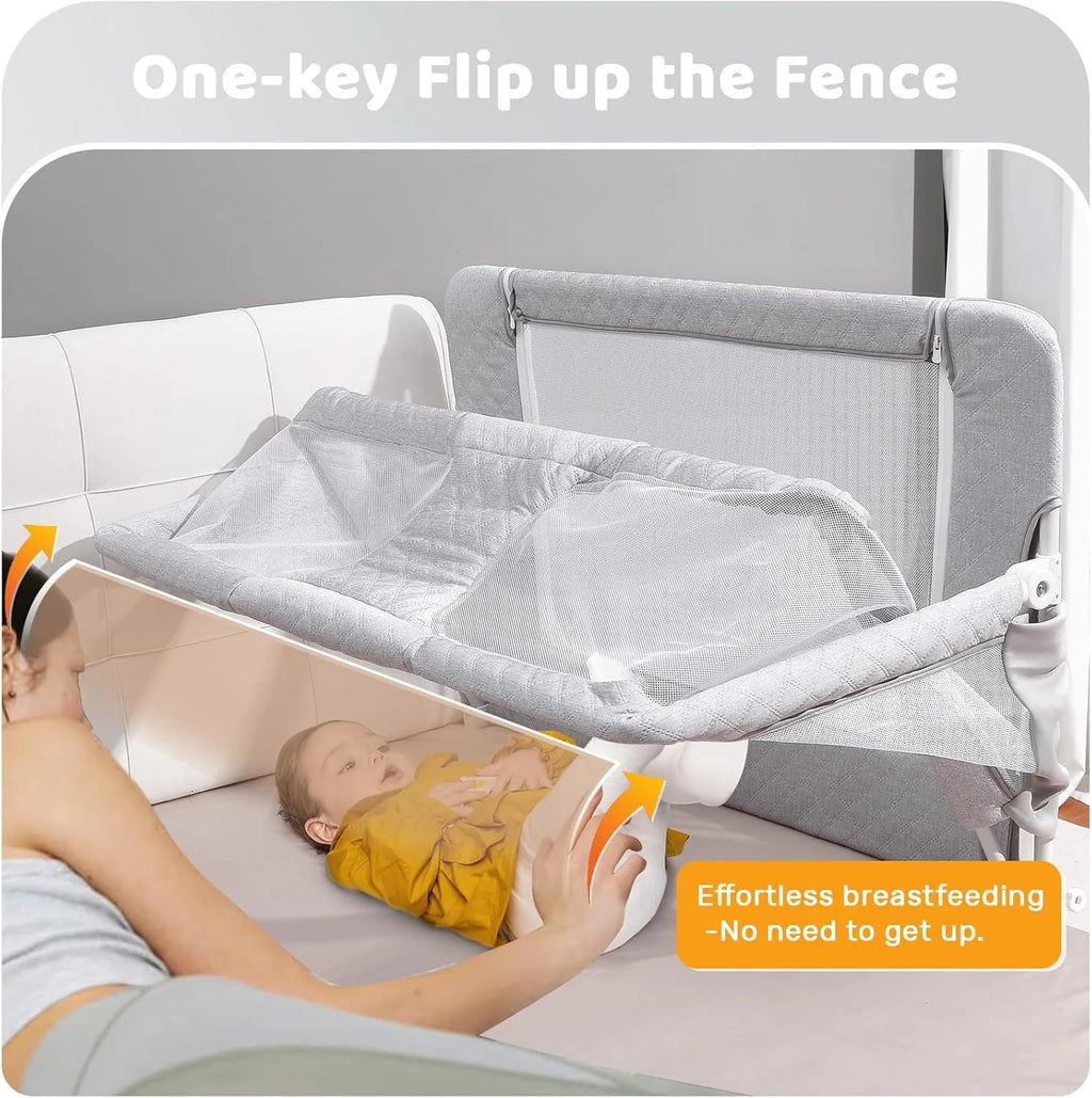 3-in-1 Foldable Baby Crib