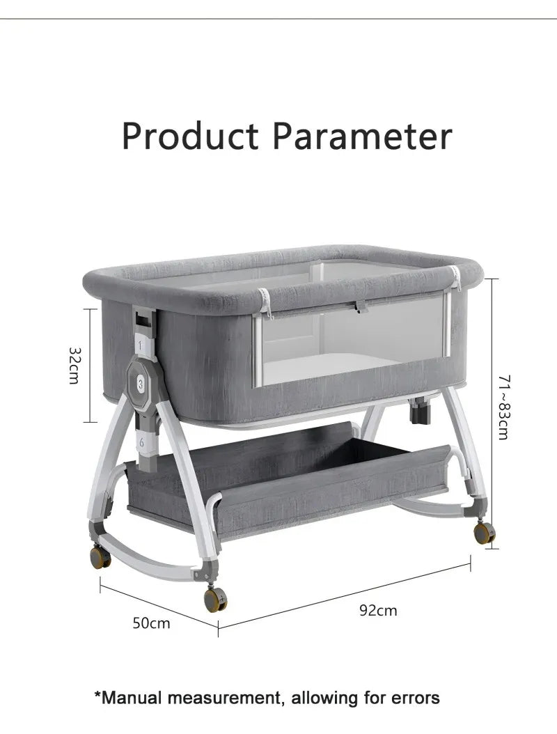 3 in 1 Bedside Crib