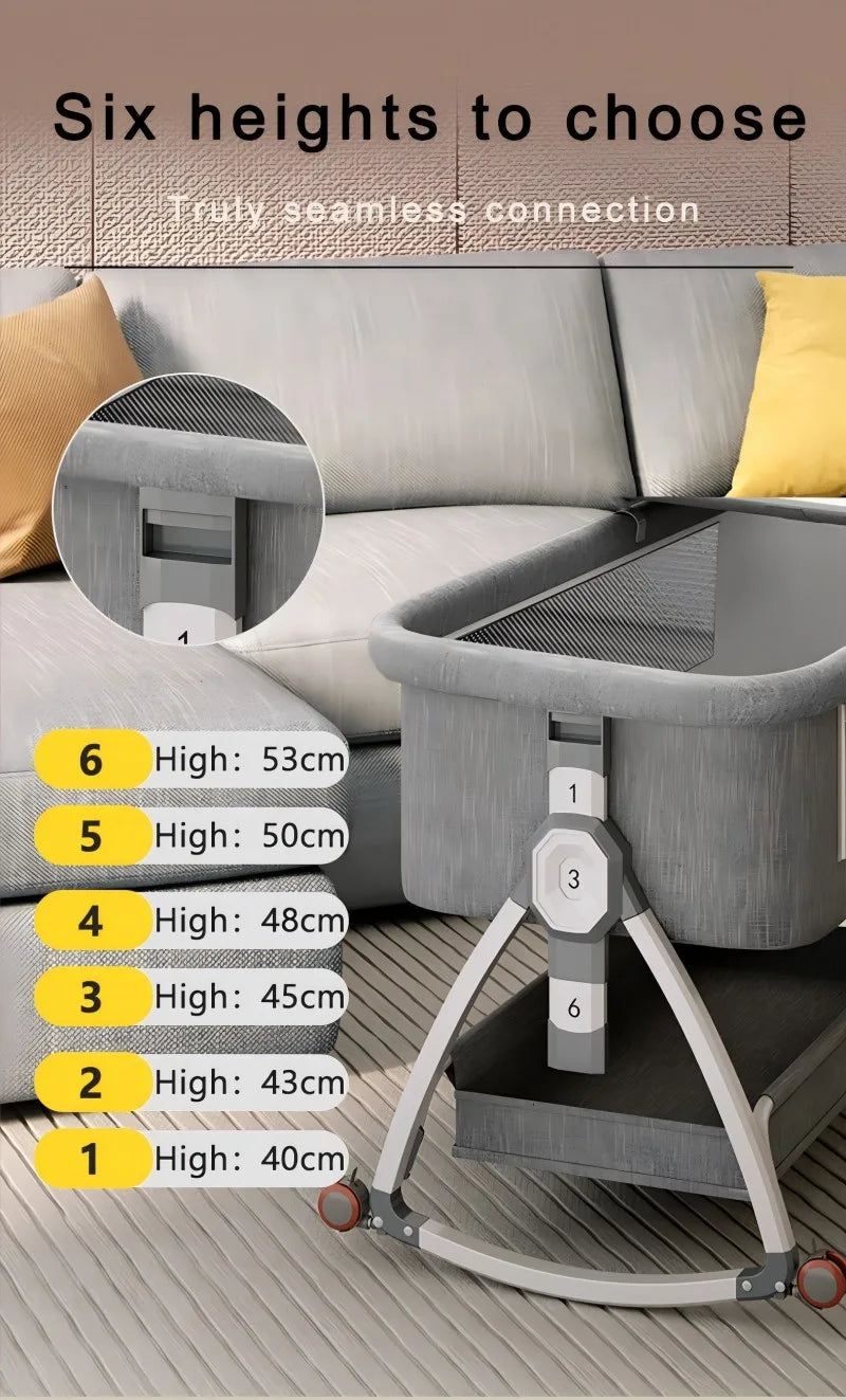 3 in 1 Bedside Crib