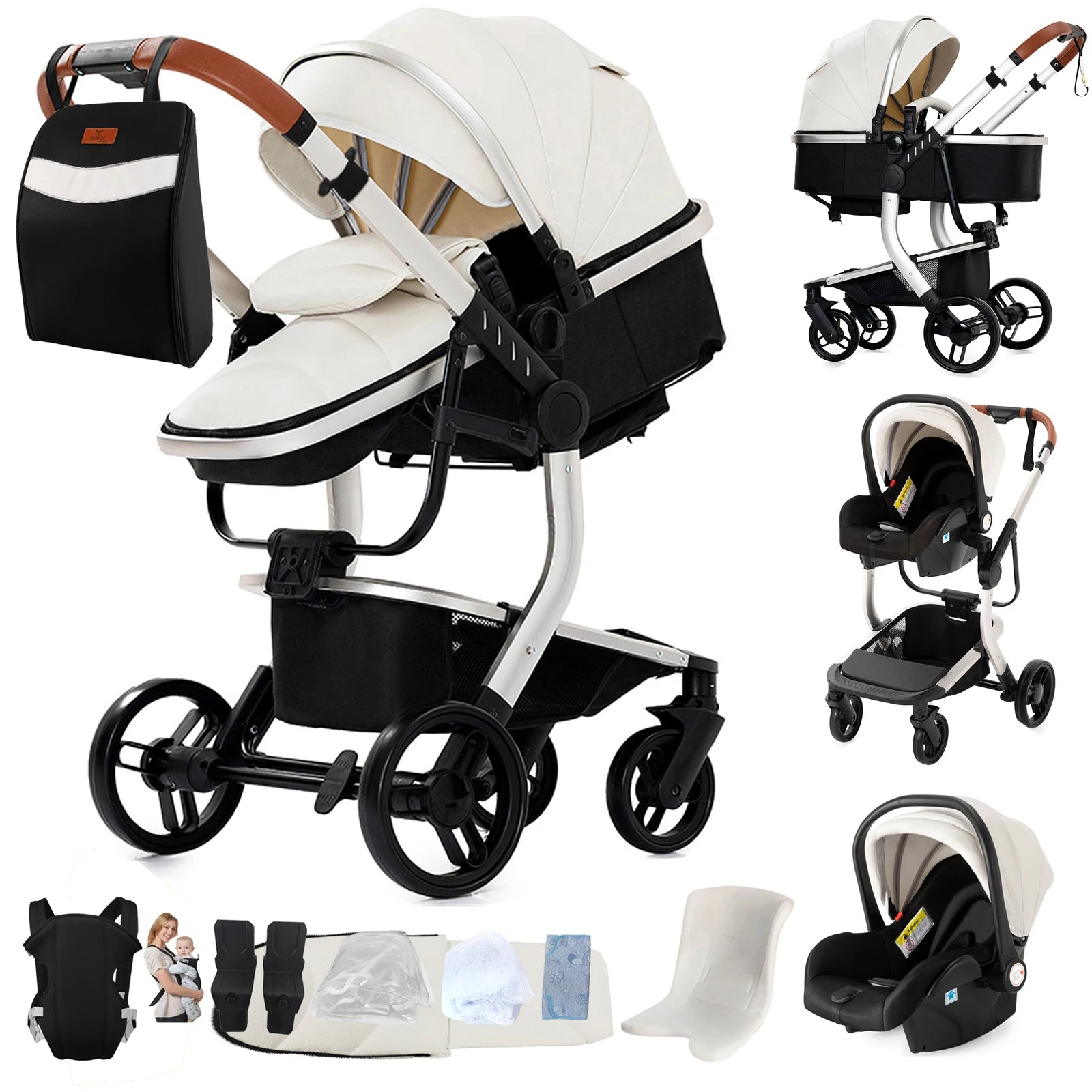 3 in 1 Baby stroller