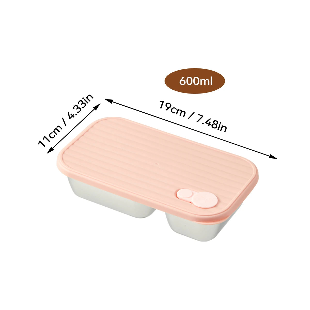 Portable Stainless Steel Lunch Box