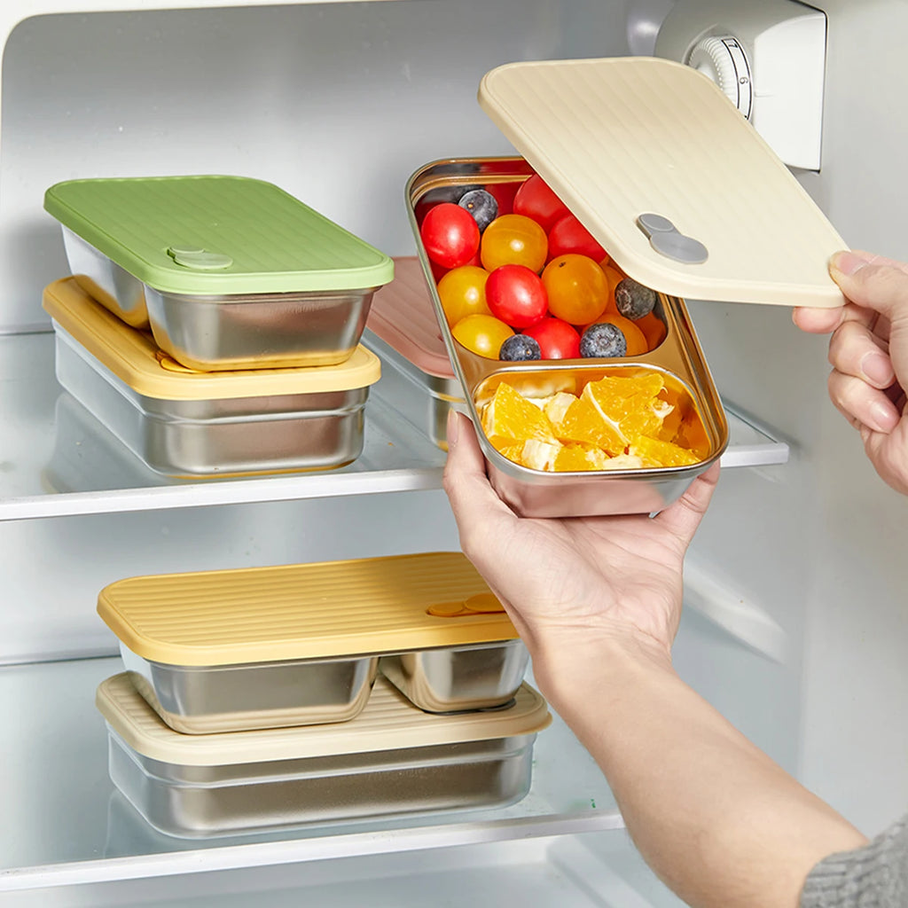 Portable Stainless Steel Lunch Box