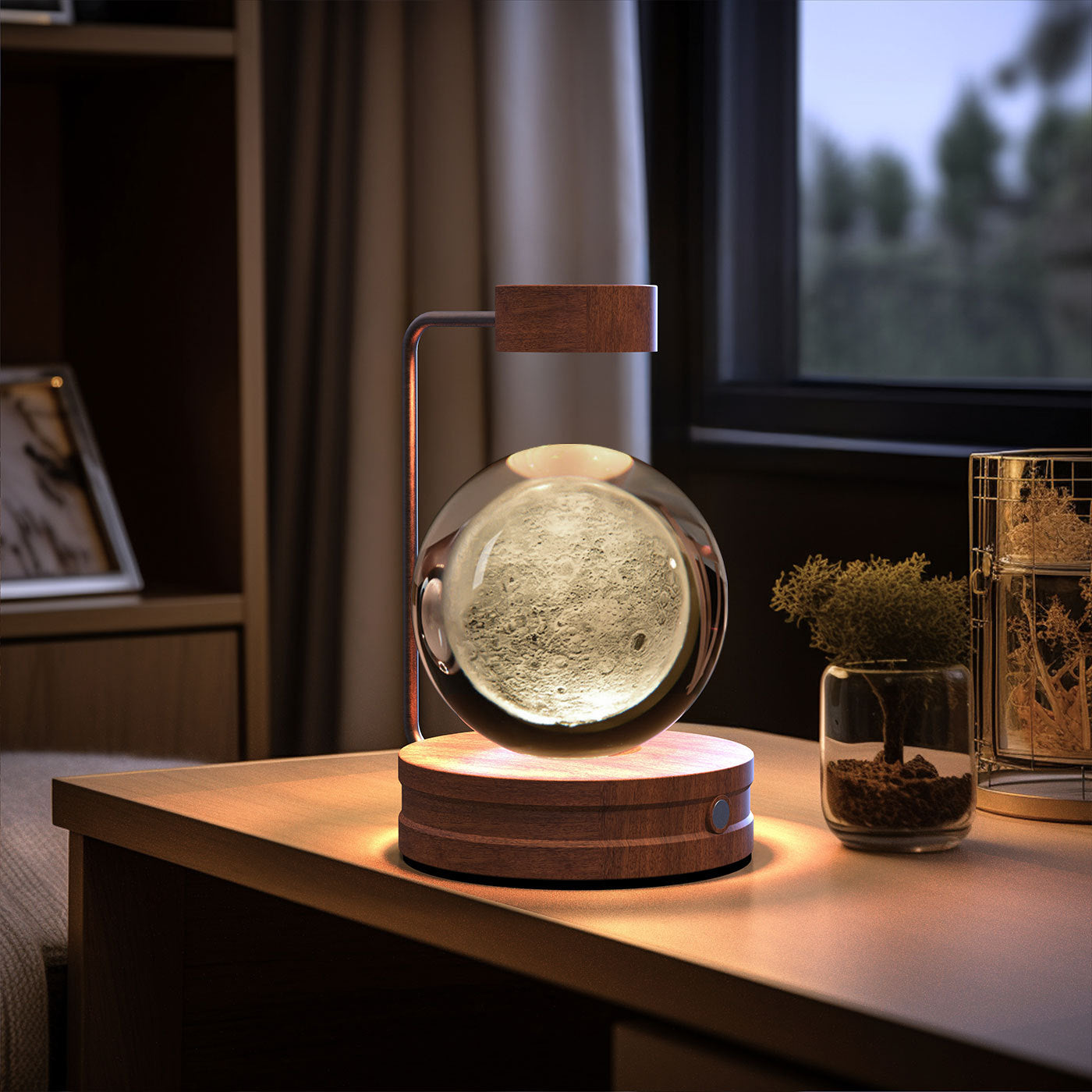 Crystal Ball Cosmic Indoor Night Light