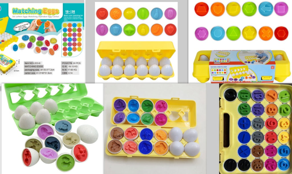 Montessori Egg Toy Set