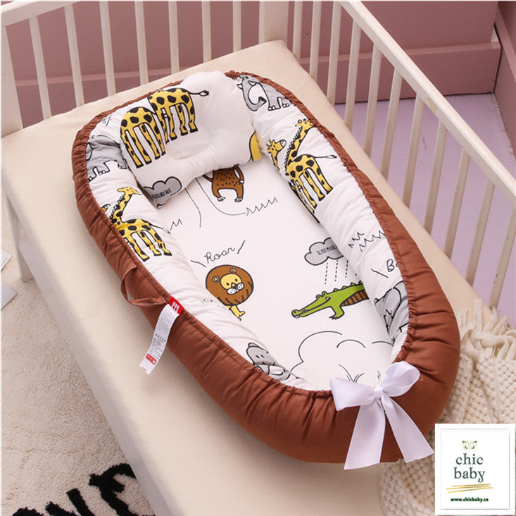 Removable And Washable Baby Bed