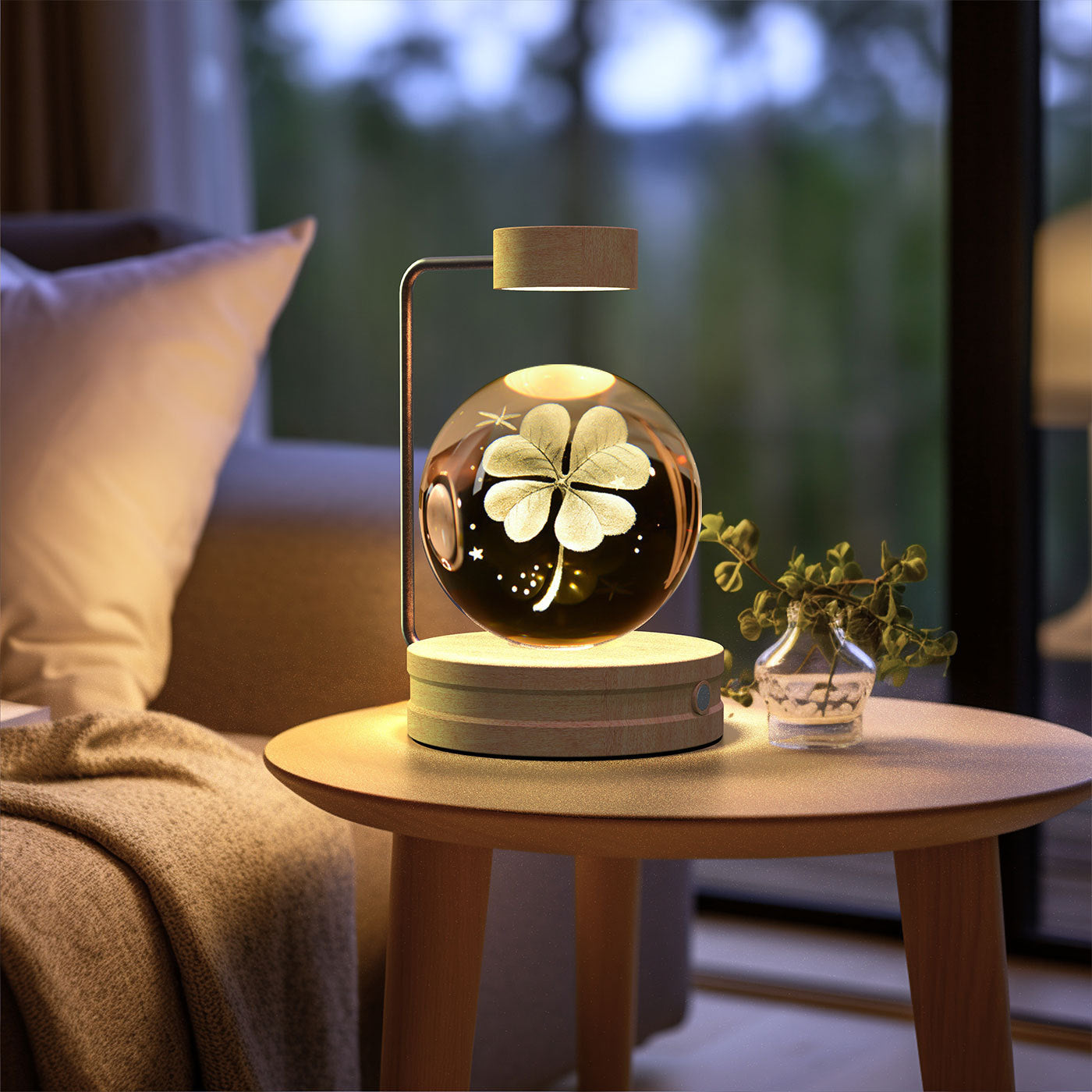 Crystal Ball Cosmic Indoor Night Light